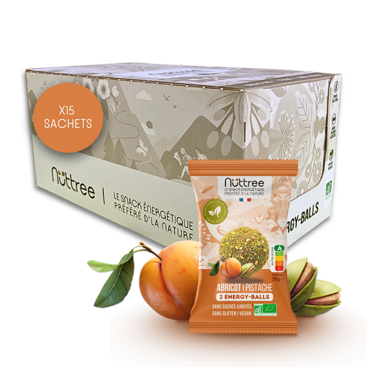 Balls bio abricot pistache (prêt à vendre) - 1