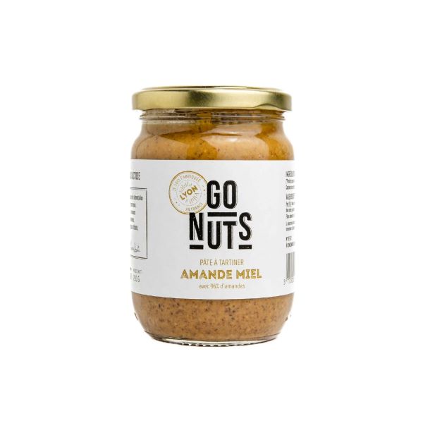 Go Nuts -- Pâte à tartiner 96% amande miel bio - 280 g