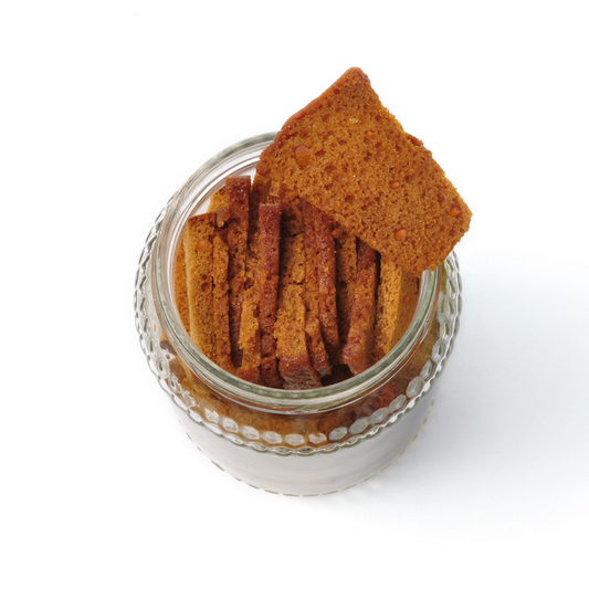 Baramel -- Toast apéritif croustillant de pain d'épice nature bio vrac noel 2022 Vrac - 1 kg