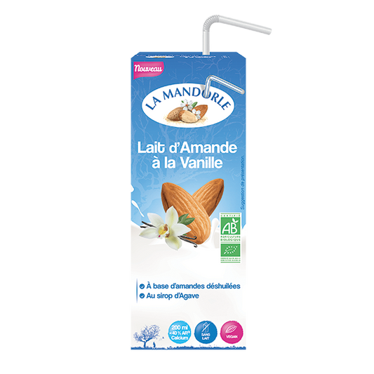 La Mandorle -- Lait amande/vanille liquide bio - 20 cl